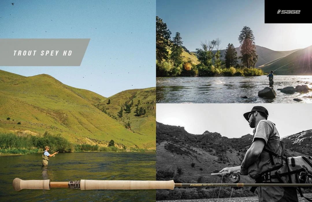 Sage Trout Spey HD 4pc Fly Rod 6 Sage Trout Spey HD 4pc Fly Rod - Afbeelding 4