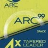 ARC Fishing 99 Tapered Leader - 3 Pack -Aanbevolen Winkels Voor Visuitrusting ARC Fishing 99 Tapered Leader NFD124 XXX arc leader1