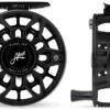Abel SDF Black Ported #4/5 Reel -Aanbevolen Winkels Voor Visuitrusting Abel SDF Black Ported 45 Reel ABEL SDFBK 45 sdf port 45