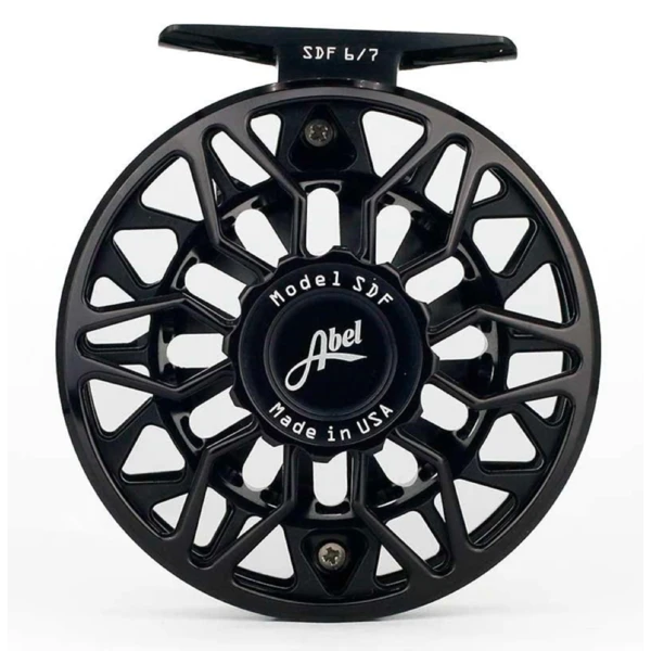 Abel SDF Black Ported #5/6 Reel 4 Abel SDF Black Ported #5/6 Reel - Afbeelding 2