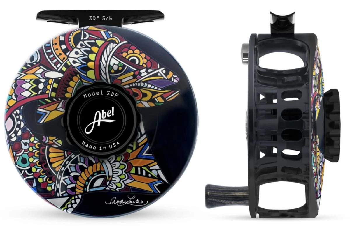 Abel SDF Solid Larko Brown Trout #5/6 Reel 3 Abel SDF Solid Larko Brown Trout #5/6 Reel