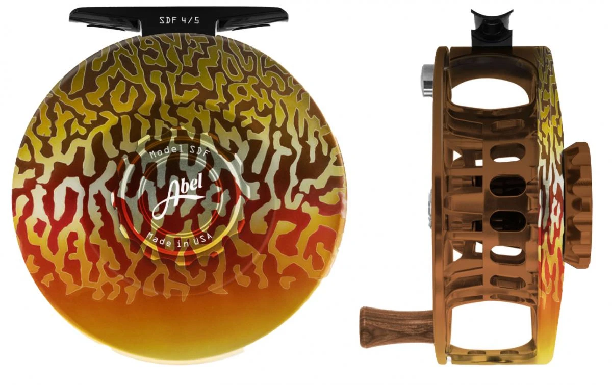 Abel SDF Solid Tiger Trout #4/5 Reel 3 Abel SDF Solid Tiger Trout #4/5 Reel