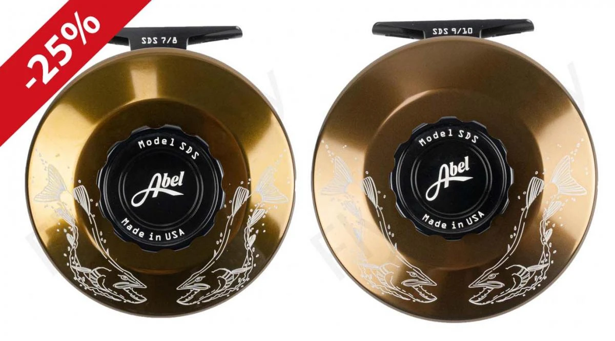Abel SDS Pike Reel Dark Olive Custom - DEMO 3 Abel SDS Pike Reel Dark Olive Custom - DEMO