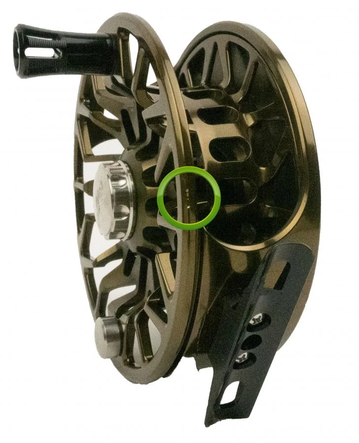 Abel SDS Pike Reel Dark Olive Custom - DEMO 6 Abel SDS Pike Reel Dark Olive Custom - DEMO - Afbeelding 4