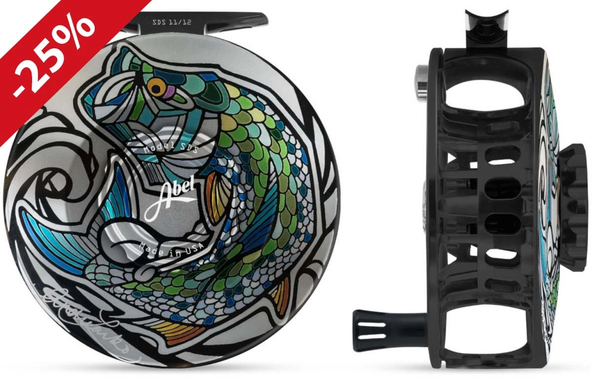 Abel SDS Solid Larko Tarpon #11/12 Reel - DEMO 3 Abel SDS Solid Larko Tarpon #11/12 Reel - DEMO