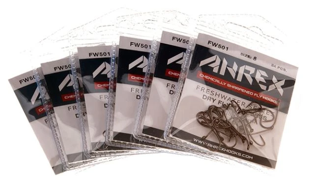 Ahrex FW501 Dry Fly Traditional Barbless 4 Ahrex FW501 Dry Fly Traditional Barbless - Afbeelding 2