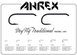Ahrex FW501 Dry Fly Traditional Barbless 7 Ahrex FW501 Dry Fly Traditional Barbless -Aanbevolen Winkels Voor Visuitrusting Ahrex FW501 Dry Fly Traditional Barbless AFW501 XX fw501 1 2