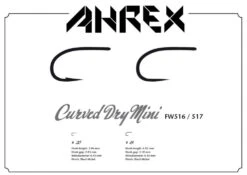 Ahrex FW517 Curved Dry Mini Barbless -Aanbevolen Winkels Voor Visuitrusting Ahrex FW517 Curved Dry Mini Barbless AFW517 XX 516 517