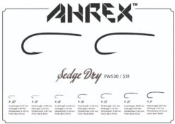 Ahrex FW531 Sedge Dry Barbless -Aanbevolen Winkels Voor Visuitrusting Ahrex FW531 Sedge Dry Barbless AFW531 XX 530 531