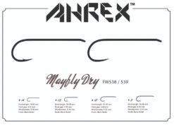 Ahrex FW538 Mayfly Dry Hooks -Aanbevolen Winkels Voor Visuitrusting Ahrex FW538 Mayfly Dry Hooks AFW538 XX ahrex 538 3