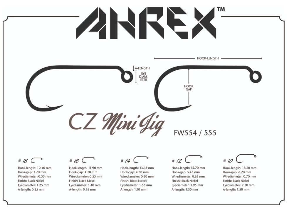 Ahrex FW554 CZ Mini Jig 4 Ahrex FW554 CZ Mini Jig - Afbeelding 2