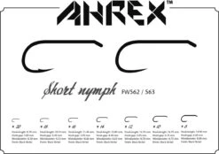 Ahrex FW563 Short Nymph Barbless Hooks -Aanbevolen Winkels Voor Visuitrusting Ahrex FW563 Short Nymph Barbless Hooks AFW563 XXX fw 562 563 short nymph