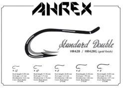 Ahrex HR428G Tying Double Salmon & Steelhead Hooks -Aanbevolen Winkels Voor Visuitrusting Ahrex HR428G Tying Double Salmon Steelhead Hooks ahr428G XX ahr428g 3
