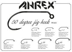 Ahrex PR360 - 50 Degree Jig Hooks 8 Ahrex PR360 - 50 Degree Jig Hooks -Aanbevolen Winkels Voor Visuitrusting Ahrex PR360 50 Degree Jig Hooks PR360 XXX pr360 3
