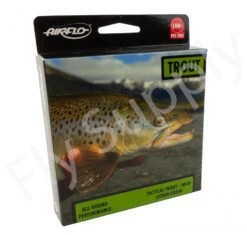 Airflo Floating WF Impact Tactical Trout Supple Lichen Green Line -Aanbevolen Winkels Voor Visuitrusting Airflo Floating WF Impact Tactical Trout Supple Lichen Green Line RS TL WFXF LG dsc07305