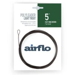 Airflo Polyleader Light Trout 5ft -Aanbevolen Winkels Voor Visuitrusting Airflo Polyleader Light Trout 5ft PFX 5LT light trout 5 fast sink