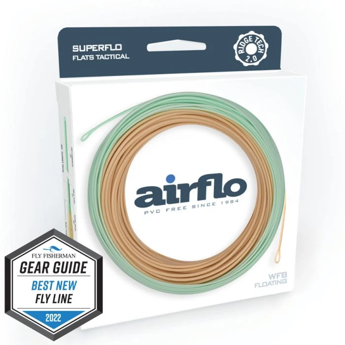 Airflo Ridge 2.0 Flats Tactical Taper Sand/Sea Foam WF Floating Fly Line 3 Airflo Ridge 2.0 Flats Tactical Taper Sand/Sea Foam WF Floating Fly Line