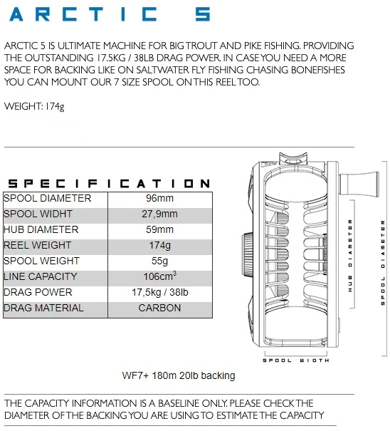 Alfa Arctic Reel Gun Smoke 13 Alfa Arctic Reel Gun Smoke - Afbeelding 11