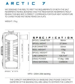 Alfa Arctic Reel Gun Smoke 28 Alfa Arctic Reel Gun Smoke -Aanbevolen Winkels Voor Visuitrusting Alfa Arctic Reel Gunsmoke ALFAARCTGS XXX arctic reel specs 7