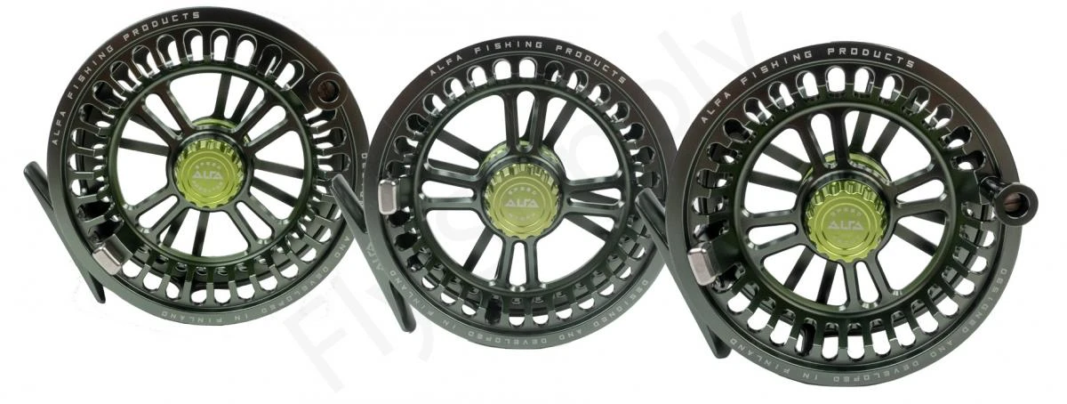 Alfa Arctic Speed Fly Reel Gun Smoke 3 Alfa Arctic Speed Fly Reel Gun Smoke