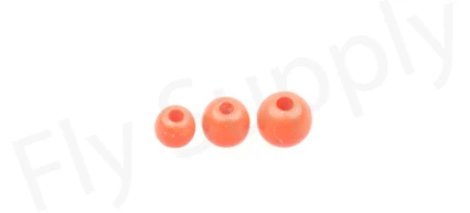 Bright Beads Fluo Fire Orange 25pc 3 Bright Beads Fluo Fire Orange 25pc