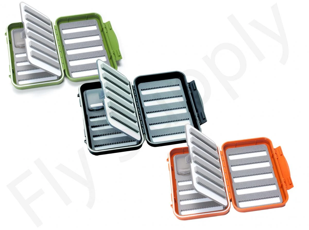 C&F 15 Row And Dropper Spool Waterproof Medium Fly Case - CF-2556N 3 C&F 15 Row And Dropper Spool Waterproof Medium Fly Case - CF-2556N