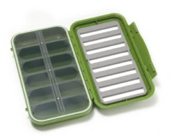 C&F Large 8-Row Waterproof CF-3308 Fly Case With 12 Compartments -Aanbevolen Winkels Voor Visuitrusting CF 3308ol