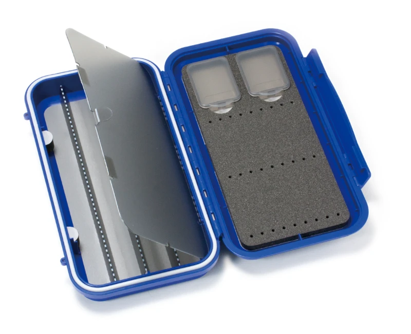 C&F Large 3-Row Waterproof Tube Fly Case CF-3404V With 4 Compartments 5 C&F Large 3-Row Waterproof Tube Fly Case CF-3404V With 4 Compartments - Afbeelding 3
