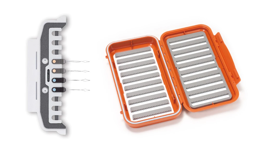 C&F Large 20-Row Waterproof Fly Case Loaded - CFA-3001 3 C&F Large 20-Row Waterproof Fly Case Loaded - CFA-3001