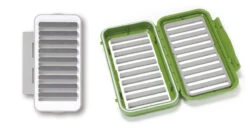 C&F Large 20-Row Waterproof Fly Case Olive Loaded - CFA-3509