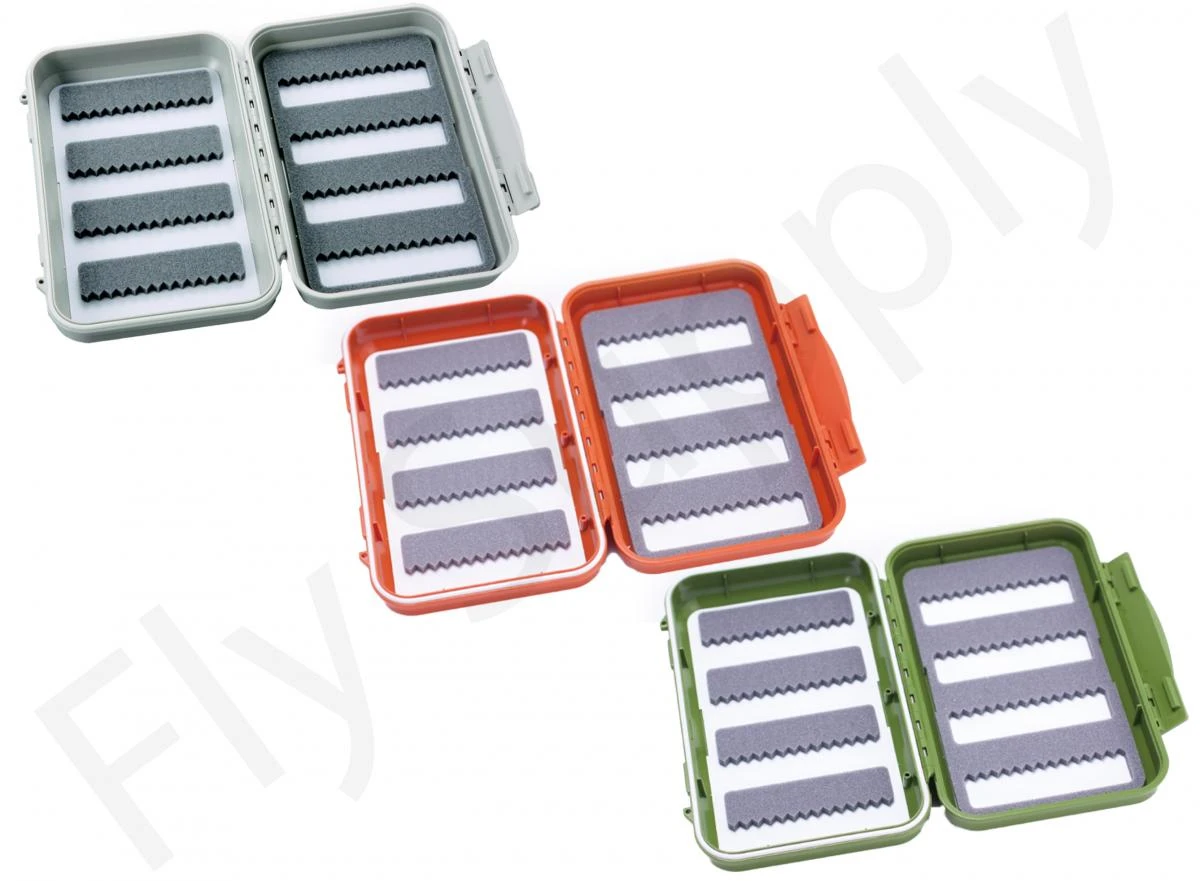 C&F Micro Slit Foam 8 Row Waterproof CF-2544 Medium Fly Case 3 C&F Micro Slit Foam 8 Row Waterproof CF-2544 Medium Fly Case