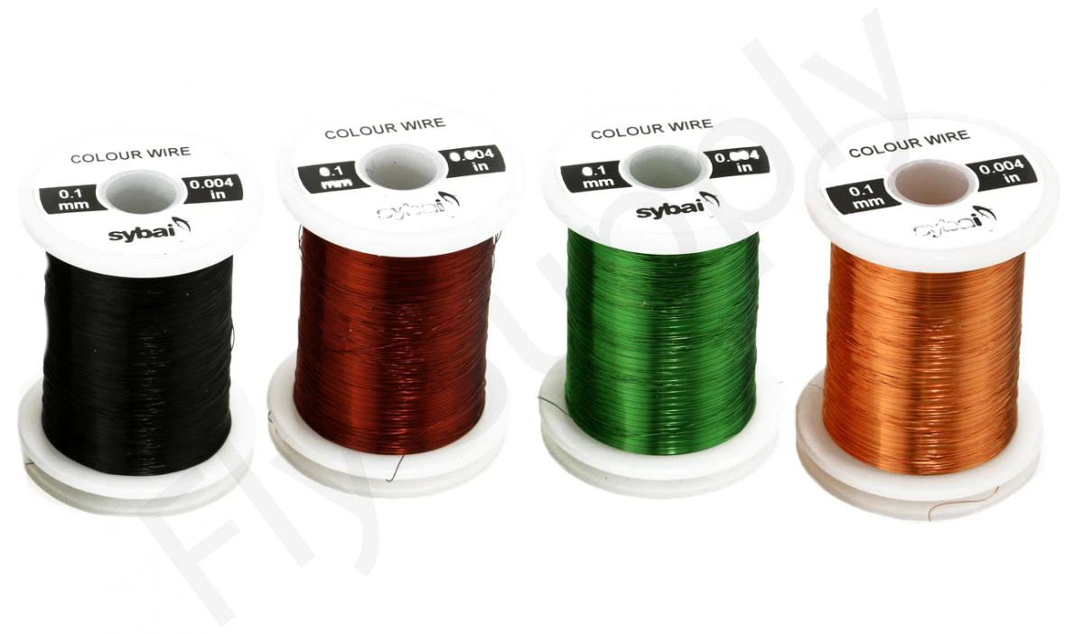 Colour Wire 0.1mm On Spool 3 Colour Wire 0.1mm On Spool