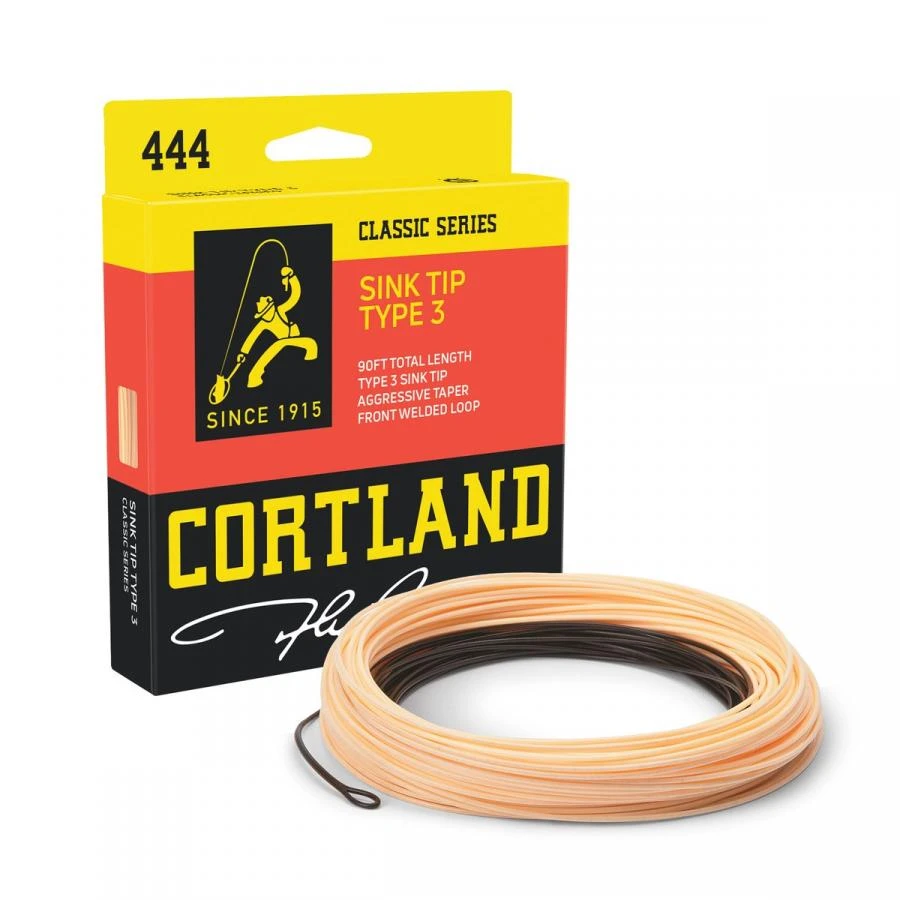 Cortland 444 Sink Tip Type 3 Fly Line 3 Cortland 444 Sink Tip Type 3 Fly Line