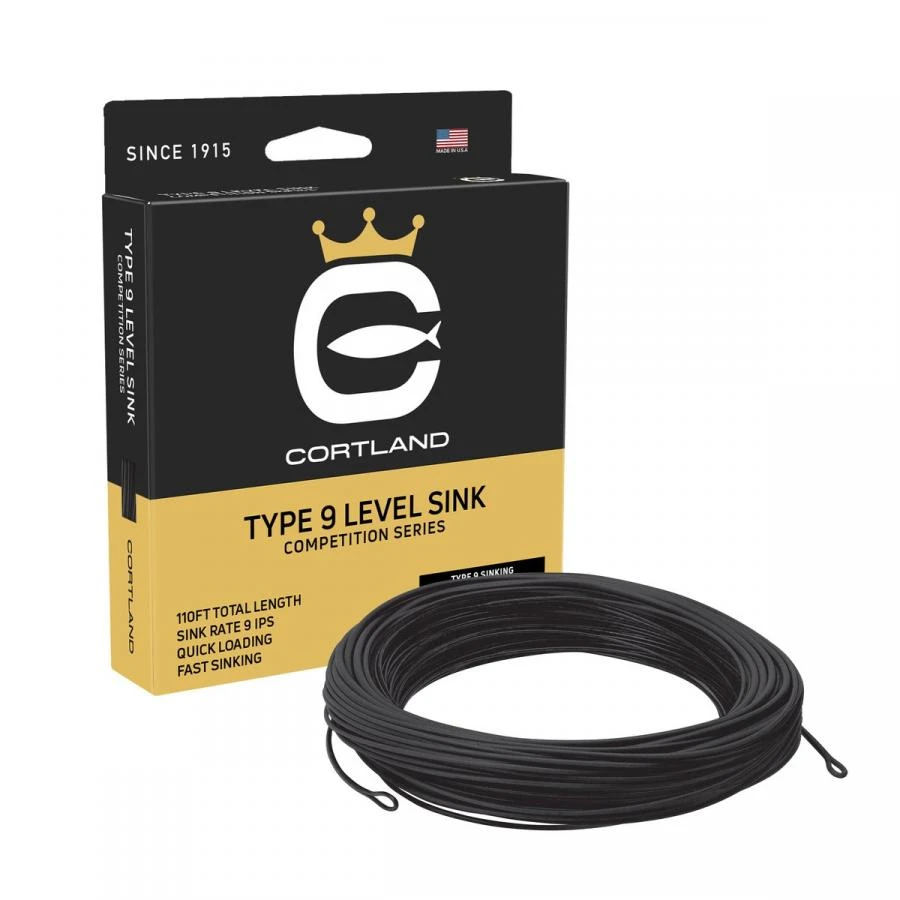 Cortland Competition Type 9 Level Sink Fly Line