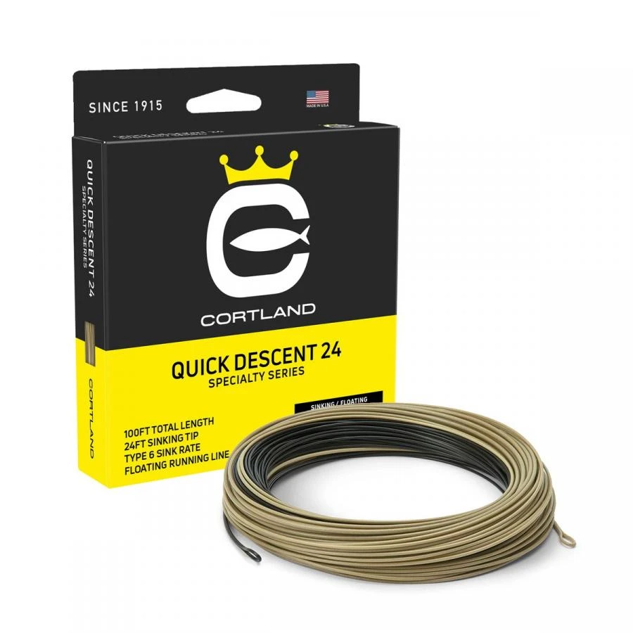 Cortland Quick Descent 24 Sinktip Fly Line 3 Cortland Quick Descent 24 Sinktip Fly Line