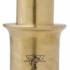 Dr. Slick Hair Stacker Large Brass Padded Base Gold