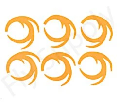 Dragon Tails Medium 6pc Original Pacchiarini's -Aanbevolen Winkels Voor Visuitrusting Dragon Tails Medium 6pc Original Pacchiarinis FSTYING DTM X dsc09702 bewerkt