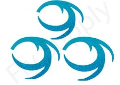 Dragon Tails XXL 3pc Original Pacchiarini's -Aanbevolen Winkels Voor Visuitrusting Dragon Tails XXL 3pc Original Pacchiarinis FSTYING DTXXL X xxl blue