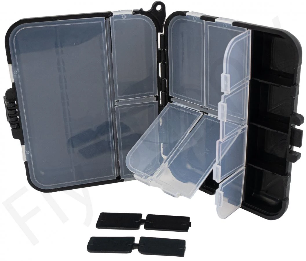 Euro Flies Double Compartment Box 4 Euro Flies Double Compartment Box - Afbeelding 2