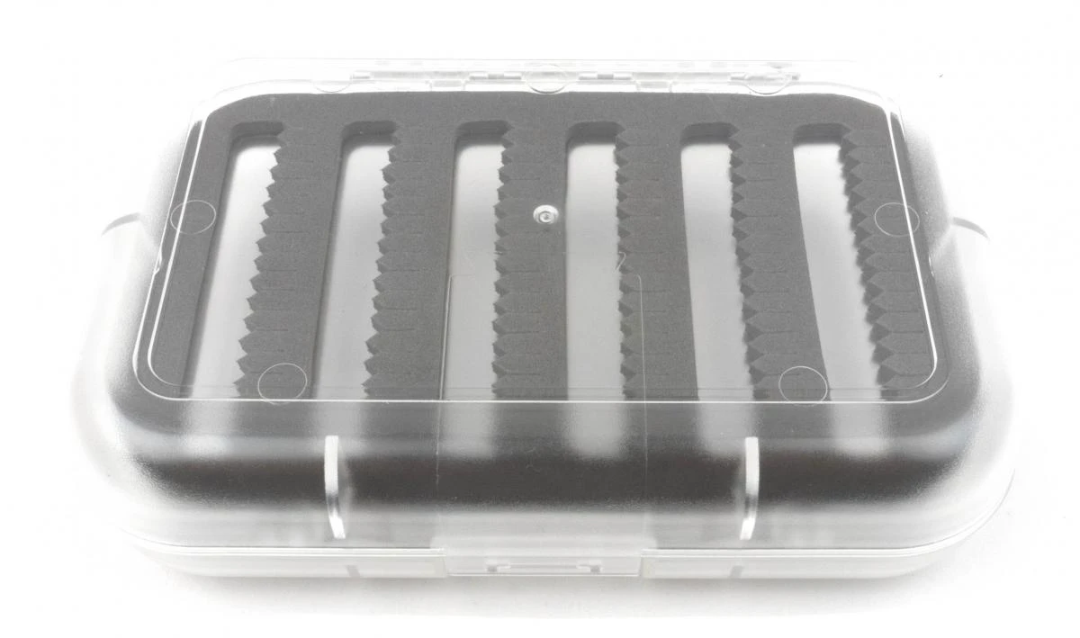 Euro Flies Double Slit Foam Fly Box Clear 4 Euro Flies Double Slit Foam Fly Box Clear - Afbeelding 2