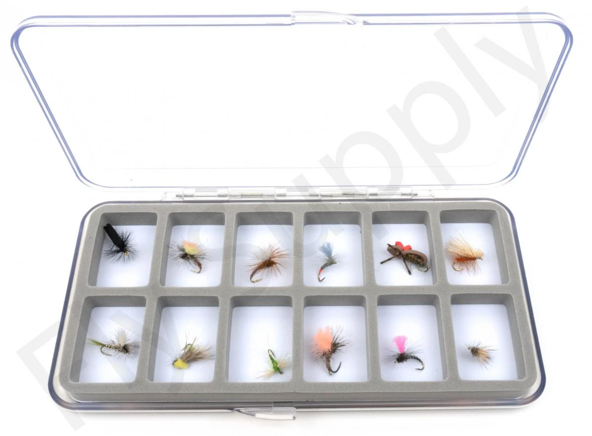 Euro Flies High 12 Compartment Fly Box 4 Euro Flies High 12 Compartment Fly Box - Afbeelding 2
