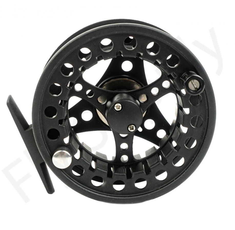 Euro Flies Large Arbour Reel Black 3 Euro Flies Large Arbour Reel Black