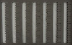 Euro Flies Lightweight Slit Foam Fly Box -Aanbevolen Winkels Voor Visuitrusting Euro Flies Lightweight Slit Foam Fly Box EF LWBOX XXX dsc04285