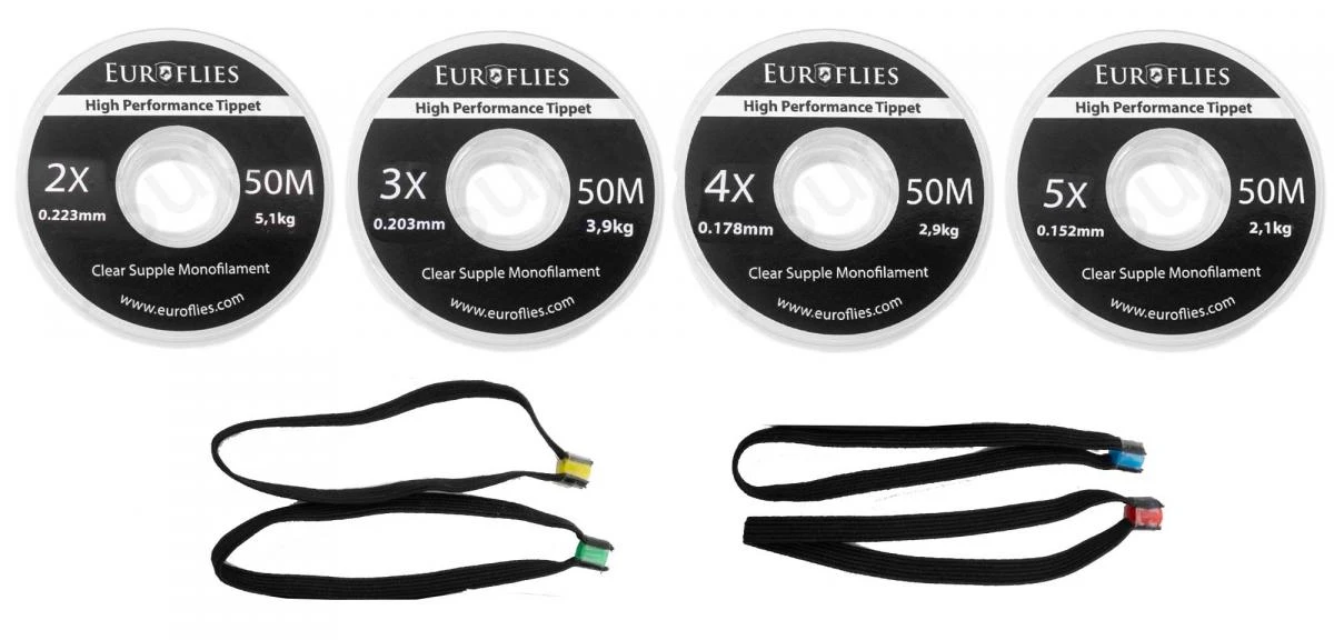 Euro Flies Monofilament Tippet Set 5 Euro Flies Monofilament Tippet Set - Afbeelding 3