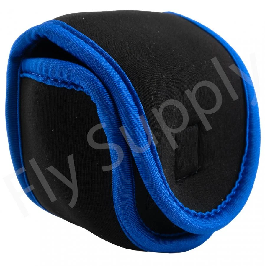 Euro Flies Neoprene Reel Bag Black/Blue 3 Euro Flies Neoprene Reel Bag Black/Blue