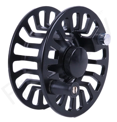 Euro Flies Open Frame Large Arbour Reel Black 6 Euro Flies Open Frame Large Arbour Reel Black - Afbeelding 4