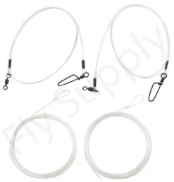 Euro Flies Predator Leader Set With Fluorocarbon Bite Guards