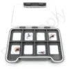 Euro Flies Slim Medium 8 Compartment Waterproof Fly Box -Aanbevolen Winkels Voor Visuitrusting Euro Flies Slim Medium 8 Compartment Waterproof Fly Box EF MDSLIM8COMPWPBOX dsc00582 bewerkt