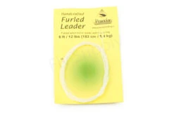 Poseidon Handcrafted Furled Leader With Ring 6ft 12LB