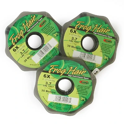 Frog Hair Co-Polymer Tippet Spool 3 Frog Hair Co-Polymer Tippet Spool